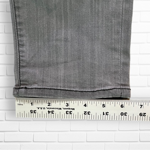 Blue Asphalt Perfect Ankle Legging Grey Distressed XL - Picture 8 of 9